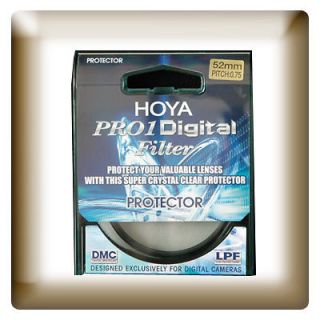 hoya 52mm clear pro1 digital protector filter new dmc from