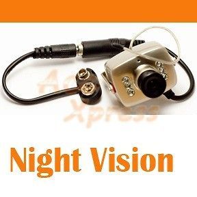 wireless mini spy nanny camera cam with night vision time