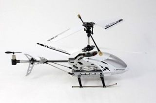 Radio Control 3.5 Channel RC Helicopter 10.5 Gyro LED Light white 