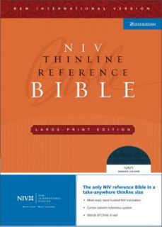 NIV Thinline Reference Bible 2005, Hardcover, Large Type