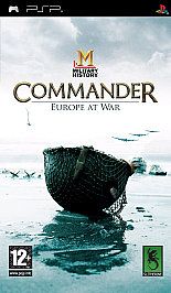 Military History Commander    Europe at War PlayStation Portable, 2009 