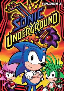 Sonic Underground   Volume 2 DVD, 2008, 4 Disc Set