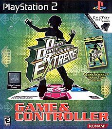 Dance Dance Revolution Extreme game dance pad Sony PlayStation 2, 2004 