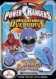 Power Rangers Operation Overdrive Vol. 3 Blue Sapphire DVD, 2007 