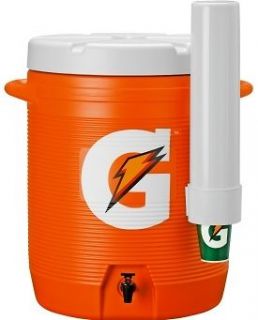Gatorade 10 Gallon Cooler   Original Bright Orange Design Cooler