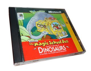 The Magic School Bus Explores in the Age of Dinosaurs PC, 1996