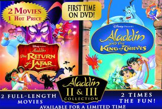 Aladdin The Return Of Jafar Aladdin And The King Of Thieves DVD, 2005 