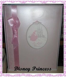 New DISNEY C.R.Gibson~OUR LITTLE PRINCESS~ Pink 5 Year Baby Memory 