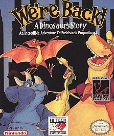Were Back A Dinosaurs Story Nintendo Game Boy, 1993