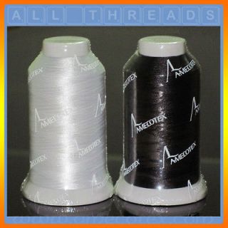 Amecotex 5000m/5500yds Machine Polyester Bobbin Fill Thread 75D/2(60wt 