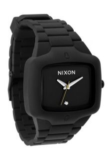 nixon the rubber player black watch timepiece from united kingdom