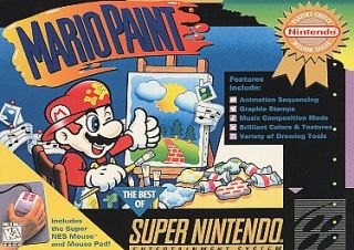 Mario Paint Super Nintendo, 1992