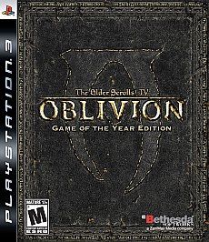 The Elder Scrolls IV Oblivion Game of the Year Edition Sony 