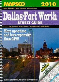 Map Mapsco Dallas Ft. Worth Tx by Other Publisher Map Atlas and Mapsco 