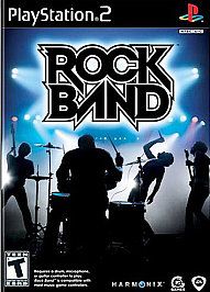 Rock Band game only Sony PlayStation 2, 2007