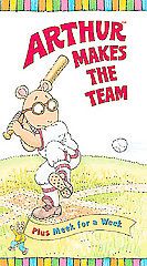 Arthur   Arthur Makes the Team (VHS, 199