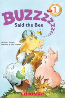 Buzz Said the Bee Level 1 by Wendy Cheyette Lewison 1992, Paperback 