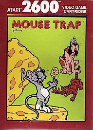 Mouse Trap Red Label Atari 2600, 1988