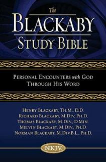 Blackaby Study Bible NKJV Personal Encounters with God Through His 