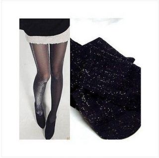 shiny pantyhose glitter stockings womens glossy tights