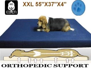 55 x37 x4 orthopedic memory foam xxl large pet dog