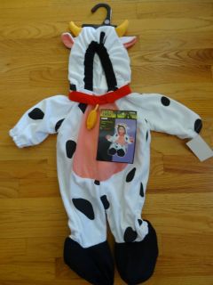 nwt totally ghoul infant cow costume size 6 12 months
