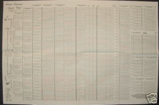 family tree chart 17 generation chart single surface time left $ 9 00 