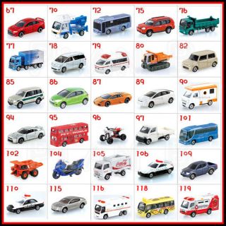 Takara Tomy TOMICA Diecast Car Toy NO.61   NO.120 Choose the one you 