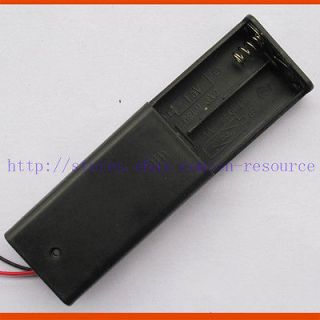 Battery Box holder ON/OFF Switch for 2 AA Batteries 3V