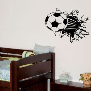 Newly listed GIANT FOOTBALL CHILDRENS BEDROOM 48CMx60CM LARGE WALL 