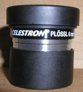 new 6mm celestron plossl telescope eyepiece  18