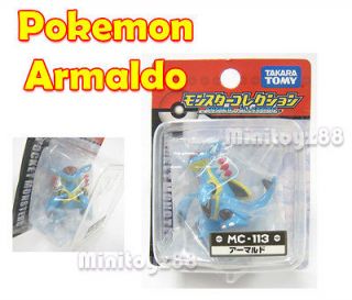 tomy monster pokemon figure figurine mc 113 armaldo boxed from