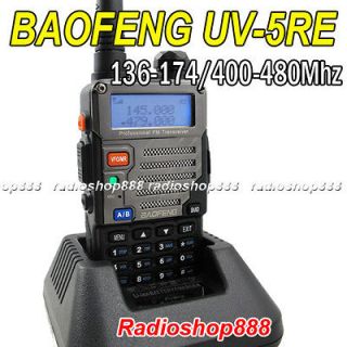 BAOFENG UV 5RE New Version Dual Band U/V Radio Free Earpiece
