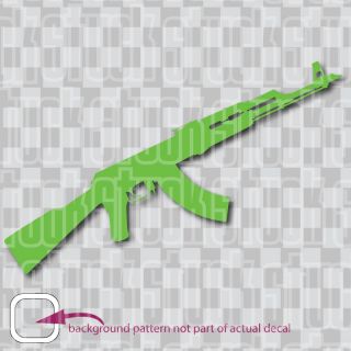 AK 47 LIFE SIZE ! Vinyl Decal Sticker Gun Kalashnikov AK47 LIFESIZE 