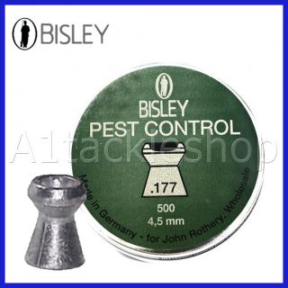Bisley Pest Control .177 (4.5mm) Hollow Point Hunting Pellets 8.8 