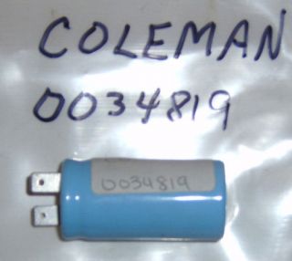 Coleman Generator Compacitor pt# 0034819, 0034819.01 *NEW* OD