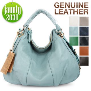 Jaunty2030 New GENUINE LEATHER purses handbags Totes HOBO SHOULDER Bag 