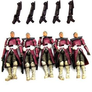 LOT 5X Star Wars Galactic Marine Clone Trooper 30th Anniversary Tac 