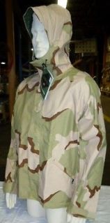   Rain Coat Jacket Gore Tex Goretex Reversible Desert SMALL REG $190