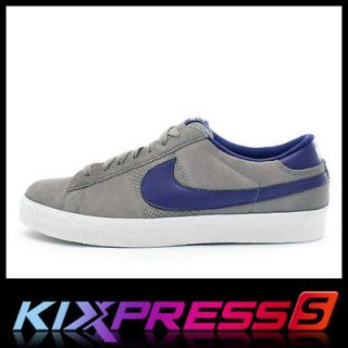 Nike Blazer Low SB [318960 251] Skateboarding Iron/Quasar Purple White