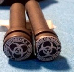 223 Extended Takedown Pins Front & Rear ZOMBIE OUTBREAK RESPONSE TEAM 