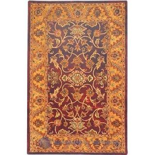safavieh golden jaipur burgundy gold rug 6 x 9 time
