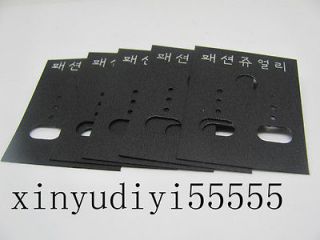   Black Ear Hooks Earring Plastic Display Cards4.2x3cm PJ#322