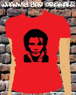 adam and the ants t shirt warrior womans ladies wb003