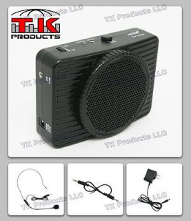loud portable voice amplifier 16 watt aker mr2300 black one