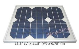 8x 10 Watt 18 Volt Solar Power Panel 12V 24V 36V MONO 8 UNITS TOTAL 