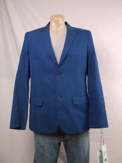 New Mens MARC JACOBS Blue 2 Button Front Fully Lined Blazer EUR 48 $ 