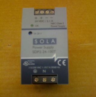 sola sdp2 24 100t power supply sdp224100t 