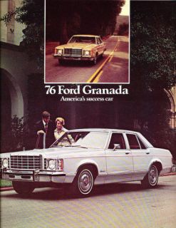 1976 ford granada original dealer sales brochure time left $