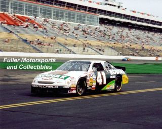 RICKY CRAVEN #41 KODIAK CHEVY CHARLOTTE 1996 NASCAR WINSTON CUP 8X10 